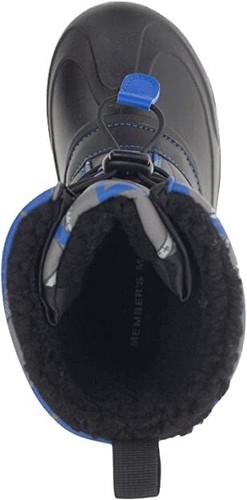 MEMBER'S MARK Boy 11/12 Snow Boots Blue Camo 10° Rated Water Resistant Lined NEW - Picture 11 of 11