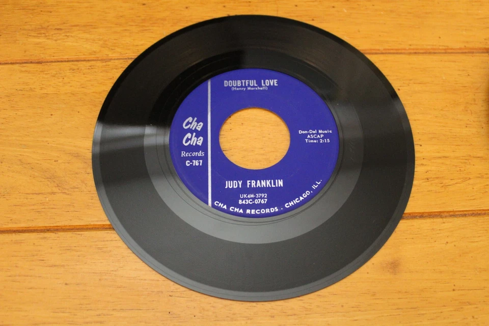 JUDY FRANKLIN "IF YOU KEEP LOVE IN YOUR HEART" 45 RPM 7" RECORD [CC1-126] Foto 2 de 4