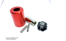 Red Bicycle Fork Star Nut Setter With Star Nut For Fox Rockshox DVO Fusion