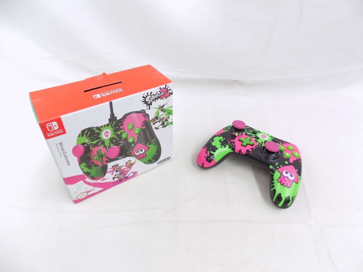 Wireless Controller Nintendo Switch Wired Controller Splatoon Nintendo ...