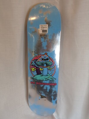 Primitive Skate x Rick And Morty Mr Meeshrooms Meeseeks 8.25 NOS