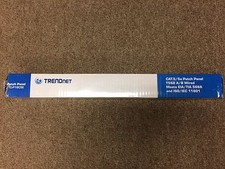 TRENDnet TC-P16C5E 16-Port Cat5e Network Patch Panel - New IN SUPPLIER PACKAGE