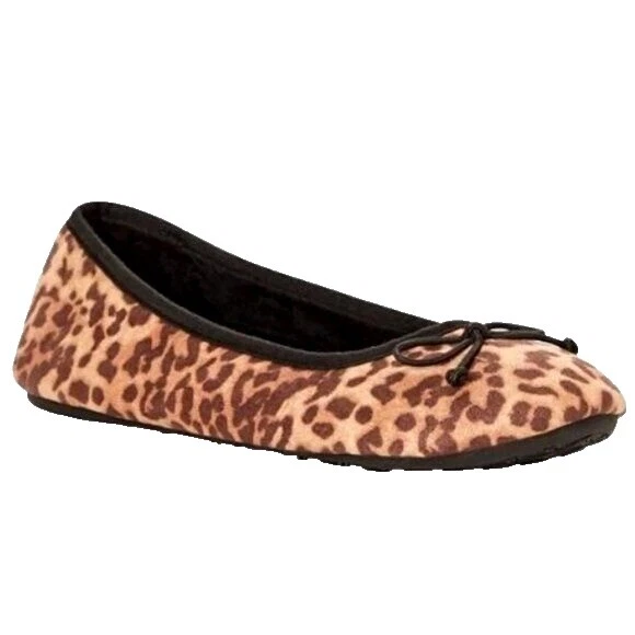 Women's Animal Print Slippers 9 US Shoe