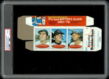 Petrocelli/McDowell/Gaston 1971 Bazooka Complete Box PSA 6