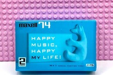 MAXELL MY I 74 2000 JAPAN TWIN PACK BLANK CASSETTE TAPES 2  SEALED 