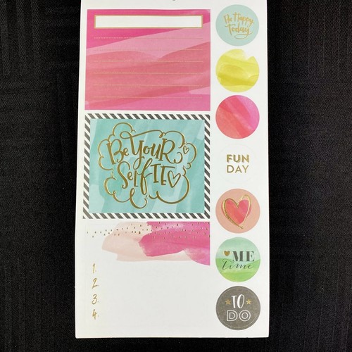Der glückliche Planer Aquarell in klassischer Größe 1078 Stück Stickerbuch - Bild 9 von 12
