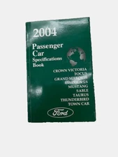 2004 Ford Mustang All RWD Cars Factory Spec Specification Service Manual SKA10