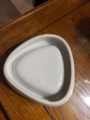Vintage Small Porcelain Ashtray Native American Indian in