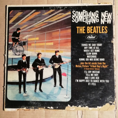 THE BEATLES - SOMETHING NEW - LP - T 2108  - US 1964 - NUR COVER! KEIN VINYL!