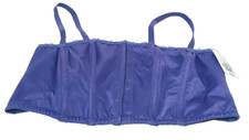 Auden Purple Corset-Style Bralette with Lace Trim   Available in Size L