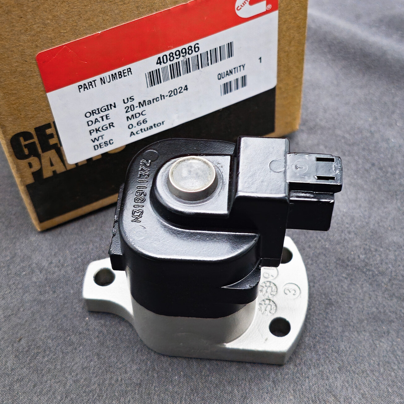 Fuel Pump Timing Actuator For Cummins Engine ISX ISX15 QSX15 4089986PX 4902907