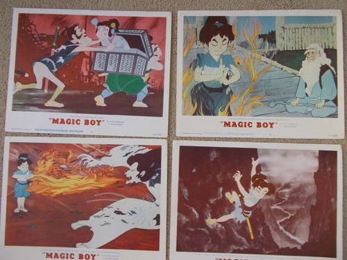 MAGIC BOY ORIGINAL 1960 NATIONALER BILDSCHIRMSERVICE SET MIT 5 LOBBYKARTEN - Bild 2 von 4