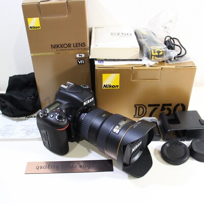 [Excellent]Nikon D750 Digital SLR Camera w/AF-S VR 16