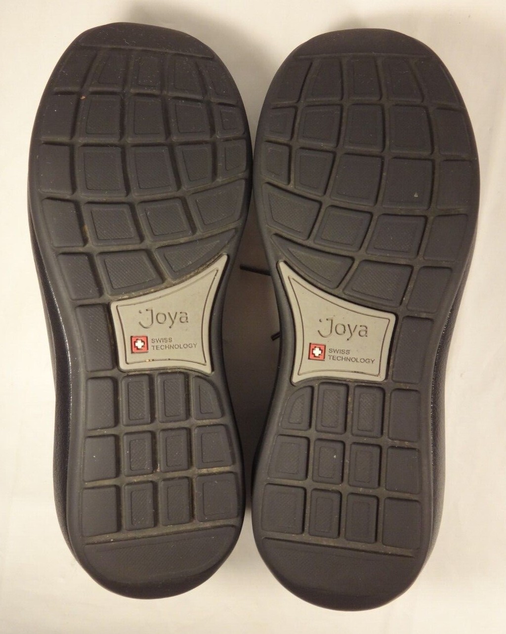 Joya Paris II 2 Black Leather Comfort Walking Shoe Ortholite Lace Up