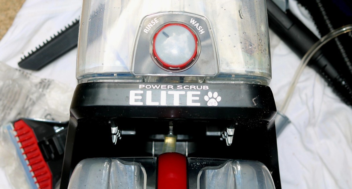 Hoover Power Scrub Elite Pet Carpet Cleaner Shampooer FH50258 W