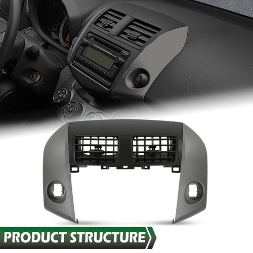 Fit For 2006-2012 Toyota RAV4 Center Dash A/C Vents Panel Trim Bezel 55663-42020 - Picture 10 of 12