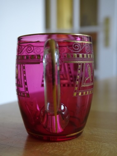 BACCARAT CRISTAL 1 ANCIEN VERRE LIQUEUR NAP III GRAVURE OISEAU OR 19 EME 4,5 cm - Picture 8 of 10