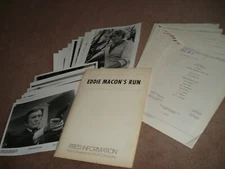 EDDIE MACON'S RUN Original 1983 Press Kit w/Stills~Kirk Douglas & John Schneider