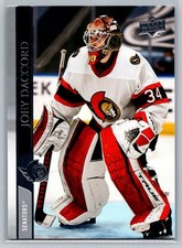Joey Daccord 2020-21 Upper Deck HOCKEY #602 Ottawa Senators