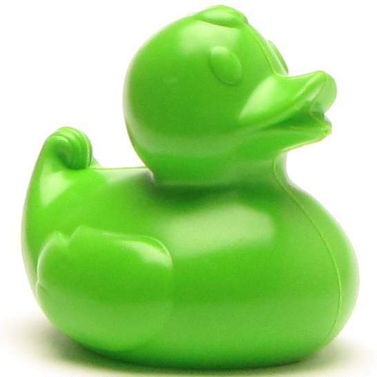 Kaczki kąpielowe plastikowe kaczki 8,5 cm - zielone skrzypiące kaczki piszczące kaczki