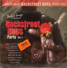 1531 BACKSTREET BOYS  POCKET SONGS KARAOKE CDG DISC