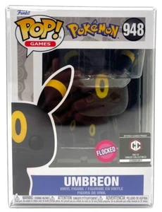Funko Pop! Games Pokémon Umbreon Flocked #948 Chalice Exclusive with Protector
