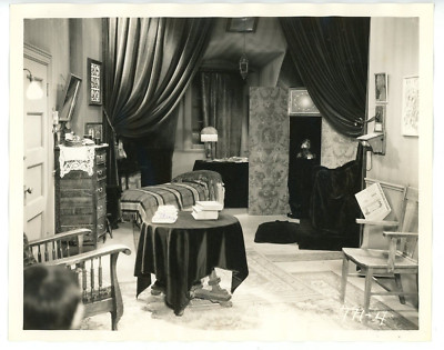 Vintage 8x10 Production Photo Darkened Rooms 1929 Evelyn Brent Neil Hamilton