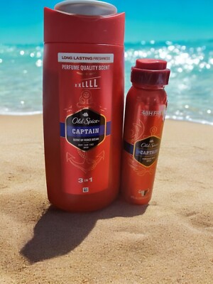 Old Spice Captain  3 in 1 Body&Hair&Face  675 ml & Deodorant 150 ml