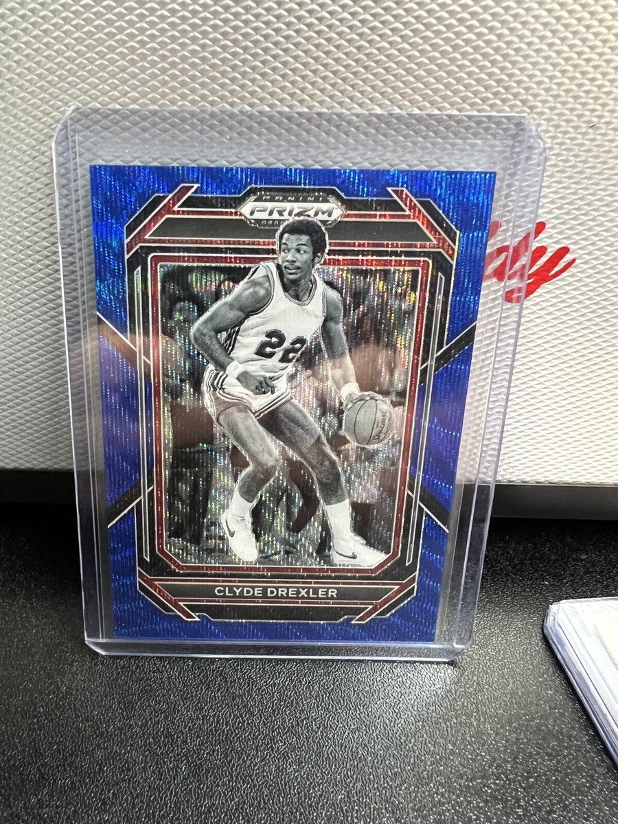 clyde drexler 003/249 Prizm #91 Blue Wave 2023 | eBay