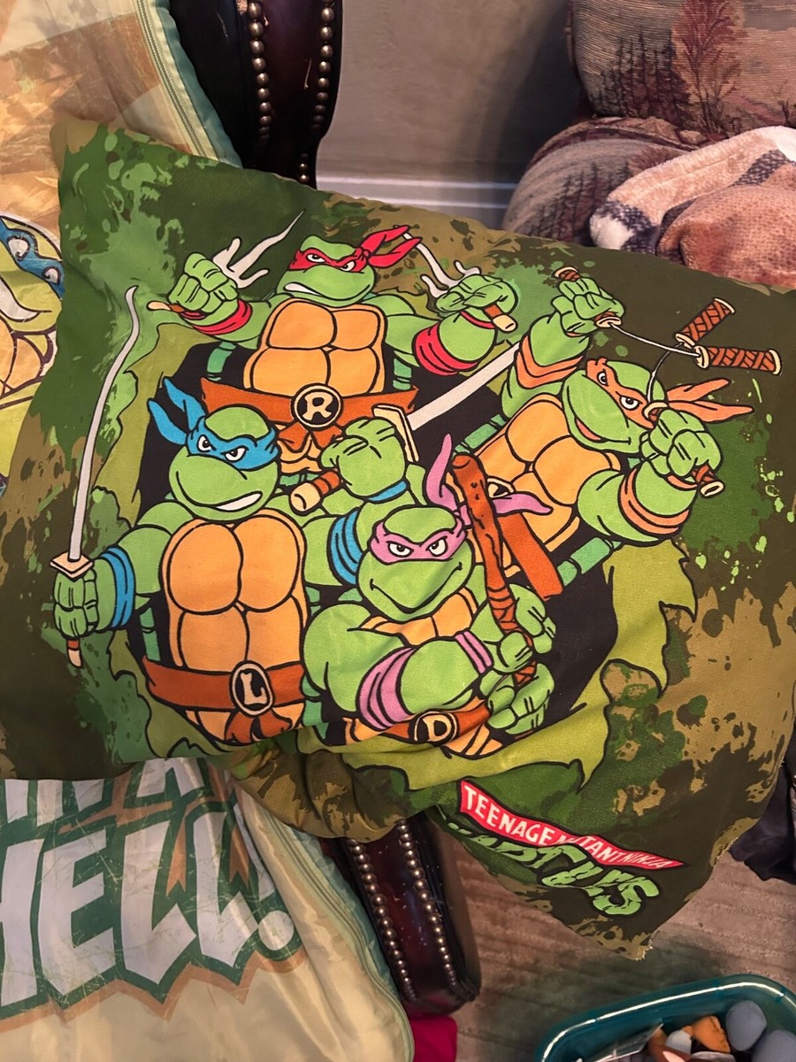 TMNT ~ TEENAGE MUTANT NINJA TURTLES SLEEPING BAG & PILLOW SET TMNT
