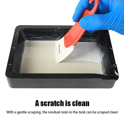3D Resin Printer Accessories 2Pcs Silicone Spatula For 3D Printing Resin Remova