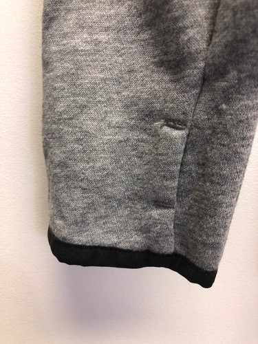 C9 Champion Boy's Victory Fleece Full Zip Hoodie Sweatshirt Jacket Dk Gray Sz XS - Picture 6 of 9