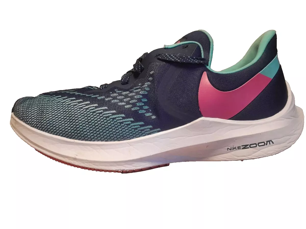 Nike Womens Air Zoom Winflo 6 CU4937 400 Blue Running Shoes