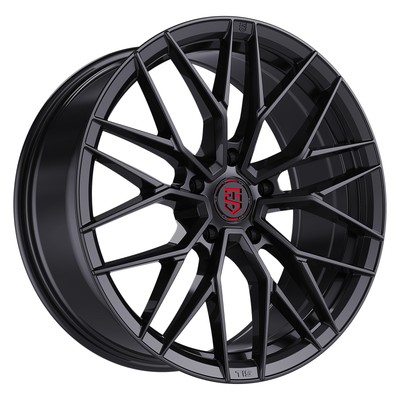 TIS Motorsports 505B Wheel 17x7.5 (35, 5x120.65, 73.1) Black Single Rim