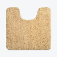 Super Soft Toilet Pedestal Mat Non-Slip Deep Pile Absorbent Microfibre 50 x 50cm