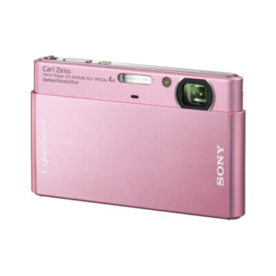 Sony Cyber-shot DSC-T77 Digital Camera 4X Optical Zoom Touch
