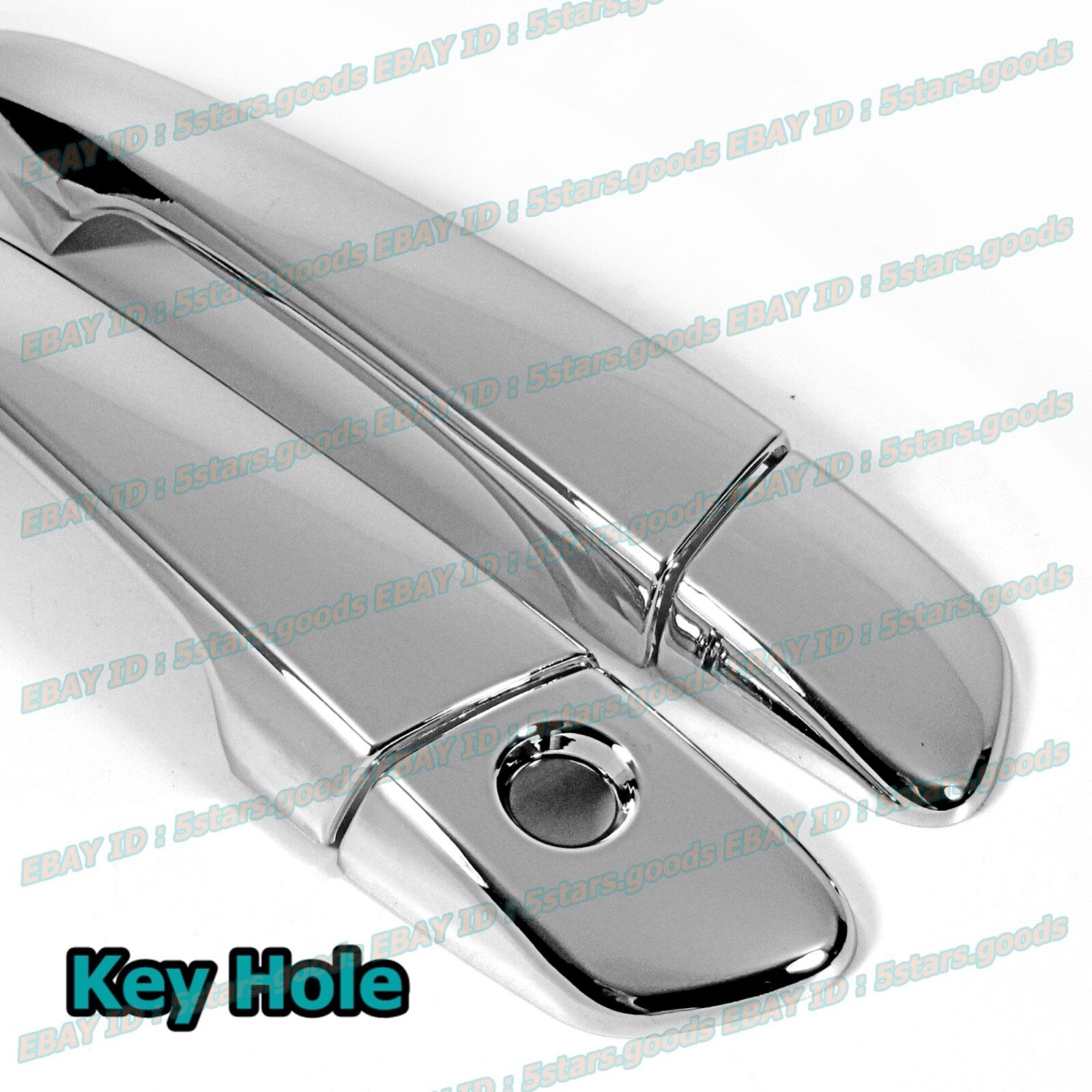 15-17 Ford F-150 Triple Chrome 4 Door Handle Covers Include Bucket Cover Trim