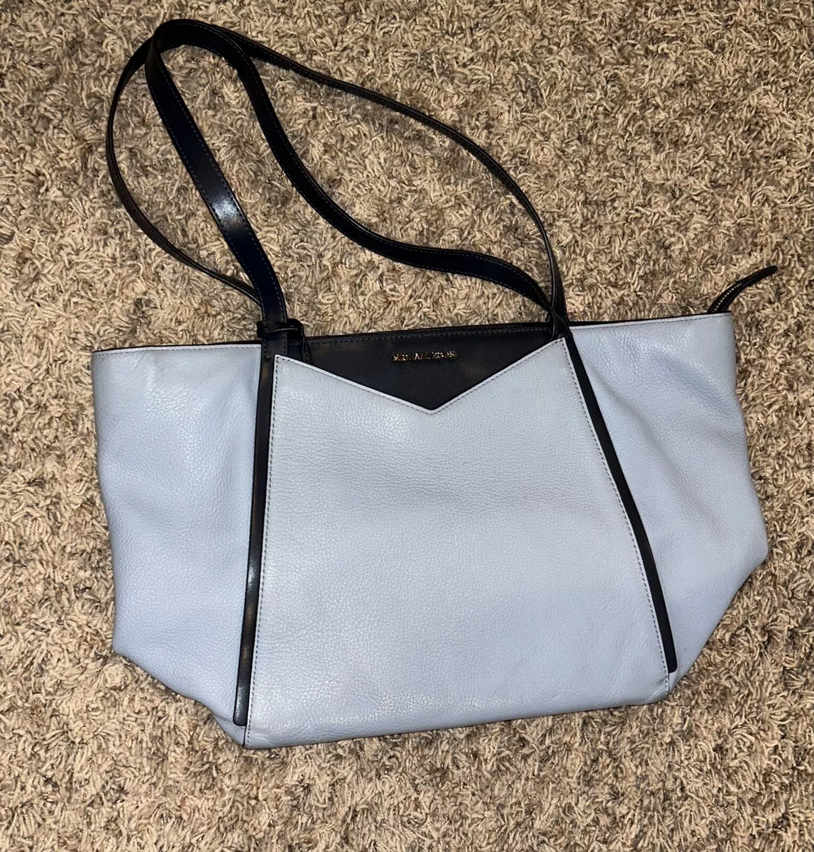 Michael kors best sale light blue purse