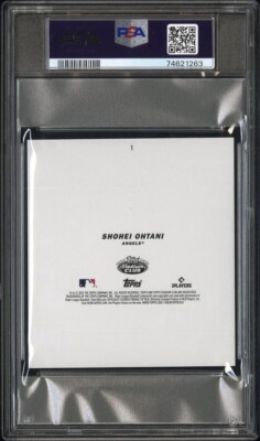 Shohei Ohtani PSA 8 Master Photo 2022 Topps Stadium Club | eBay