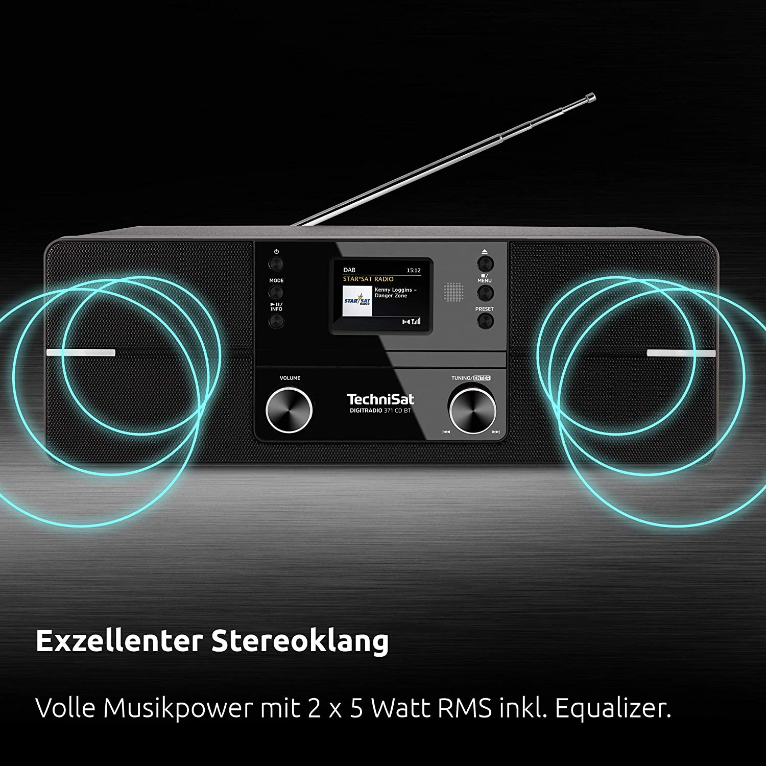 Thumbnail - Technisat Digitradio 371 Cd Bt - Stereo Digitalradio (dab+, Ukw,