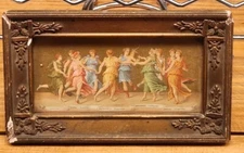 Vintage APOLLO With the NINE MUSES Framed Print