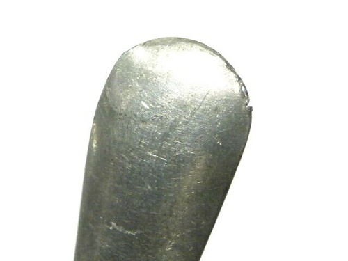 Antique Pair of Pewter Salt or Condiment Spoons #PS2 - Picture 9 of 10