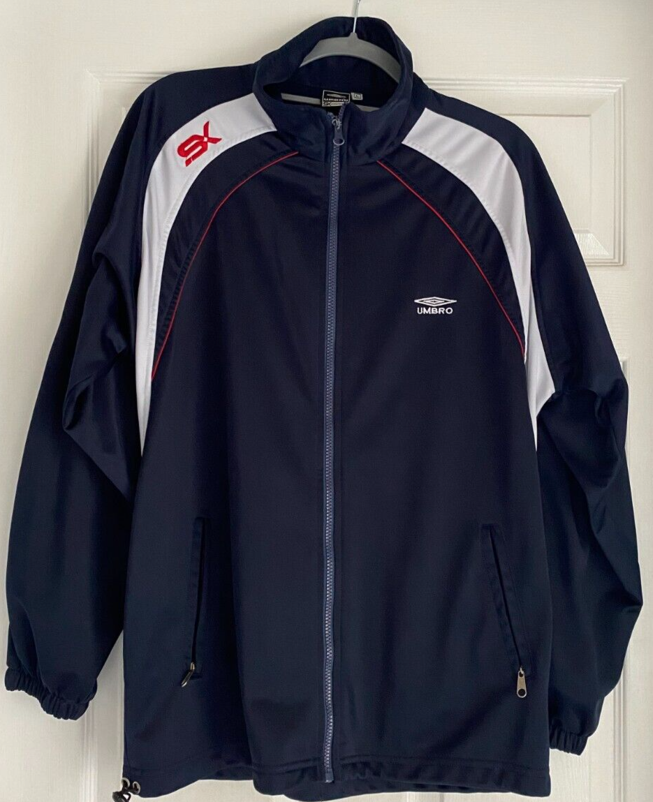 UMBRO SX FOOTWEAR MENS JACKET ACTIVEWEAR SPORTS SIZE LARGE