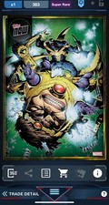 TOPPS MARVEL COLLECT NOW DIGITAL MARCH 12 2025 GOLD SR ALL-NEW VENOM #4
