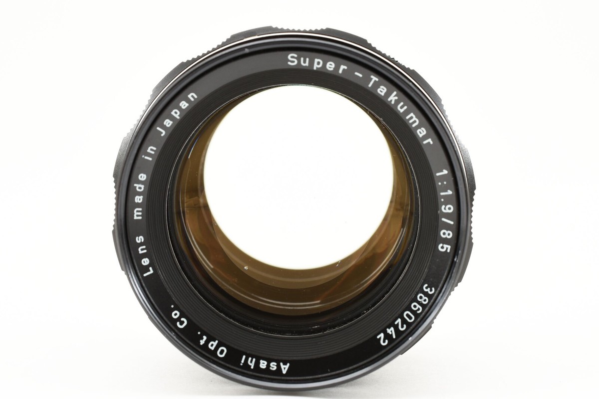 Pentax Super Takumar 85mm f/1.9 Portrait Lens M42 Mount [Near Mint