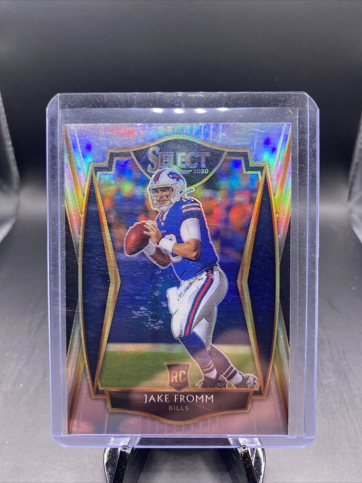 2020 Select Premier Level Jake Fromm Silver Prizm Rookie #149 Bills RC