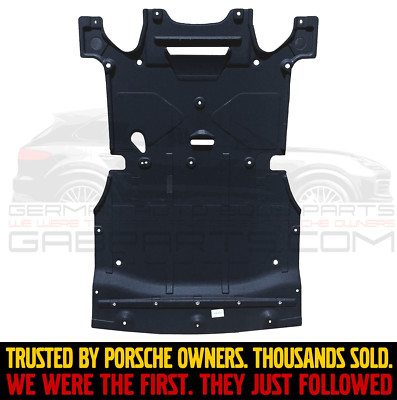 PORSCHE MACAN 2015-23 Engine Radiator Support Tray Belly Splash Shield 95B863821