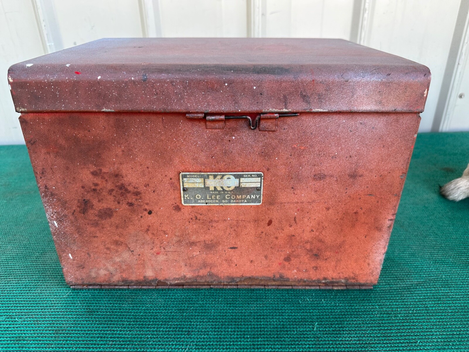 Vintage K. O. Lee Kock Out Valve Seat Grinder Tool Kit Model P400 USA