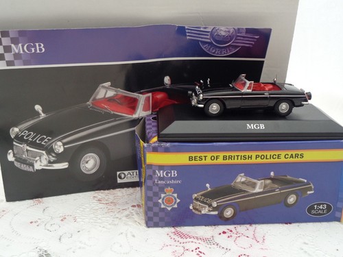 Best Of British Police Cars MGB Lancashire Police 1:43 Scale - Picture 1 of 2