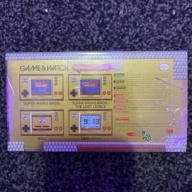 Nintendo Game Watch Super Mario Bros - HXASRAAAA